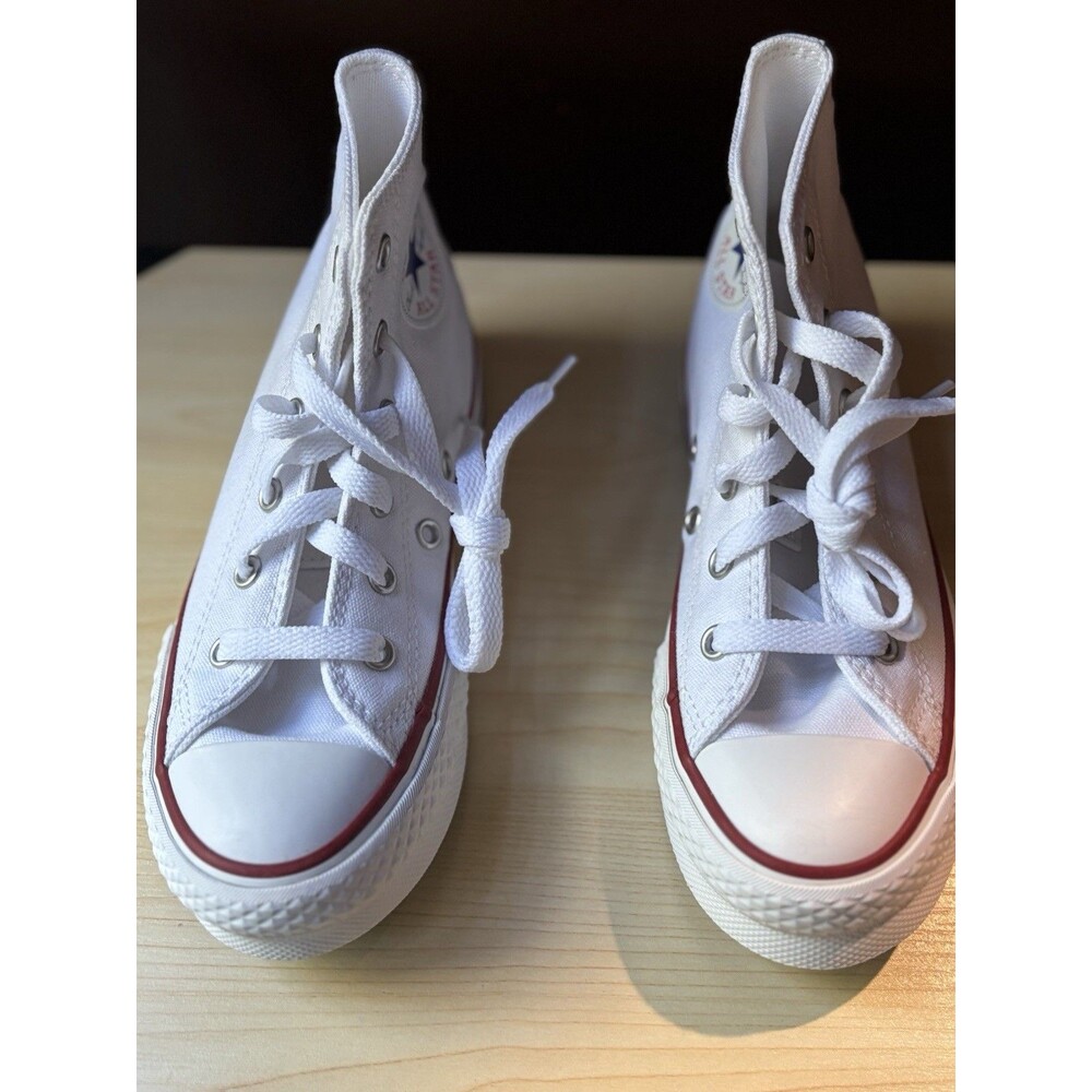 New Converse White Chuck Taylor All Star EVA Platform Youth Size 1 Retail $55 - Picture 6 of 16